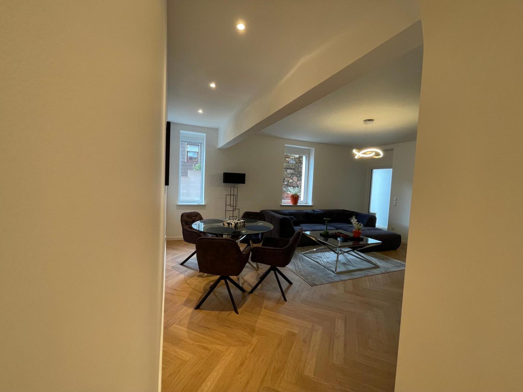 Luxurioese Ferienwohnung Mit Wellness Oase Saarburg Exterior photo